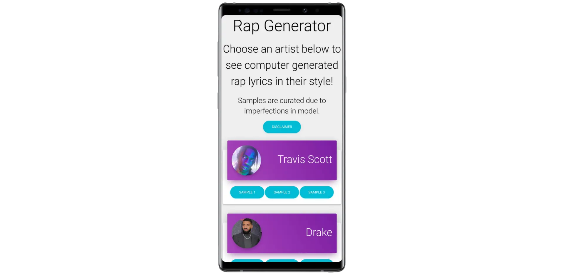 Rap Generator
